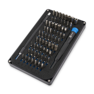 iFixit Mako 64 Bit Driver Kit 64-teiliges Bit Set für alle gängigen Schraubenpro