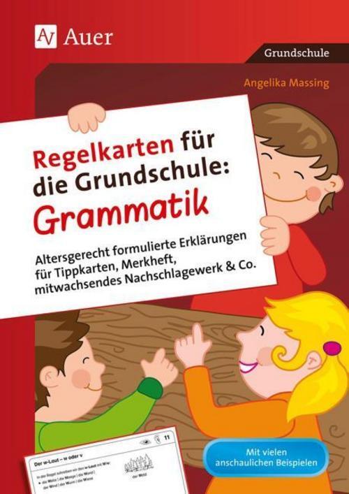 Thumbnail - Regelkarten Für Die Grundschule Grammatik Angelika Massing