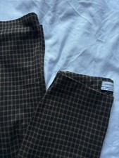 Straight Leg Plaid Gingham Pants UO Urban Outfitters Size XS - Small Flare
