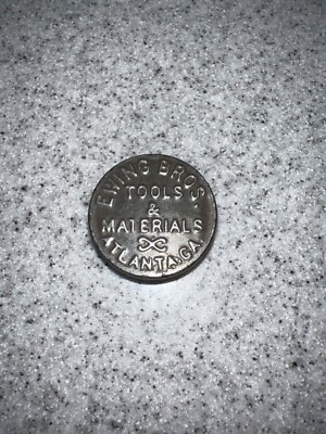 EWING BROTHERS.. ATLANTA, GEORGIA TOOLS & MATERIALS Mini Tin Container c. 1900