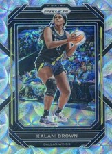 2023 Panini Prizm WNBA KALANI BROWN #22 PREMIUM SCOPE PRIZM #91/99 WINGS