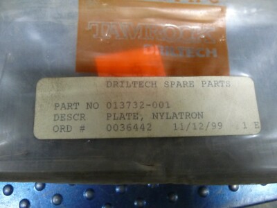 Sandvik Nylatron Wear Plate Block 013732-001