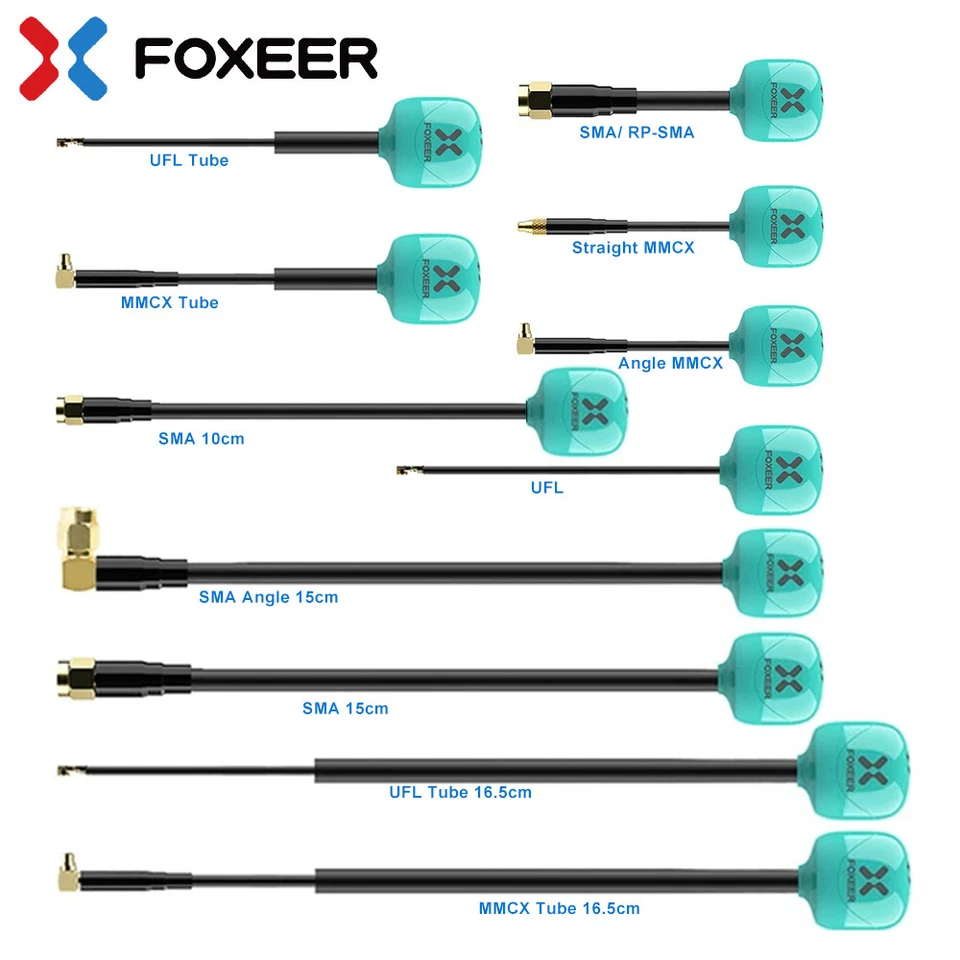 2x FOXEER FPV Mini Antenna Lollipop 4 Plus 5.8G 2.6dBi Omni for RC Racing Drone - image 3 of 4