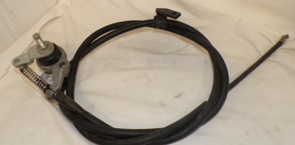 06-14 Actuador mecanismo cable freno estacionamiento trasero Honda TRX450R 43455-HP1-600 #1 Foto 2 de 4