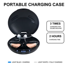 JINGHAO Digital Hearing Aids Rechargeable Invisible BTE Severe Loss Ear Aids