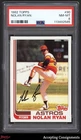 1982 Topps #90 Nolan Ryan HOUSTON ASTROS HOF PSA 8 NM/MT