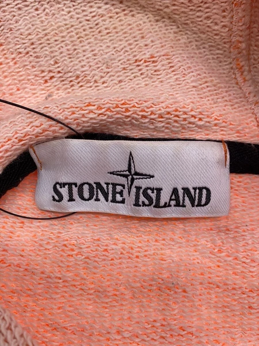 Felpa con cappuccio STONE ISLAND L arancione usata