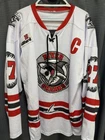 FPHL Elmira River Sharks Game Worn Used Hockey Jersey NHL AHL ECHL SPHL FHL UHL