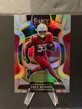 2025 Panini Select - Concourse Trey Benson #23 Silver Prizm