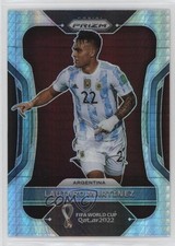2022 Panini Prizm World Cup Qatar Hyper Lautaro Martinez Martínez #5 12yh