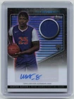 2023-24 Topps Midnight #RJA-MS Marcus Sasser Rookie Jersey Autographs