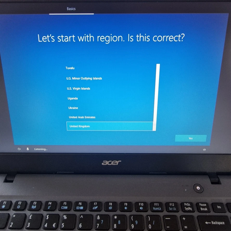 Acer Aspire One Cloudbook 14 AO1-431-C2Q8, Celeron, Wind 10, 32Gb eMMc, 2Gb RAM - Image 3 of 4