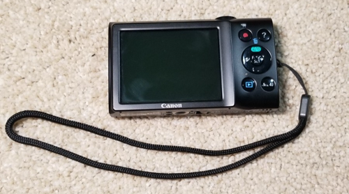 Canon PowerShot A-2300HD 16.0MP 5x Zoom Black Digital Camera Charger