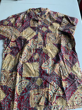Vintage Tori Richard Hawaiian Shirt Men’s L MADE IN USA 70s VTG