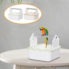 Parrot Play Stand Toy Desktop Bird Perch Stand for Lovebirds Macaw Parakeets