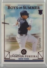 2024 Panini Boys of Summer Red 35/149 Everson Pereira #41 9cf