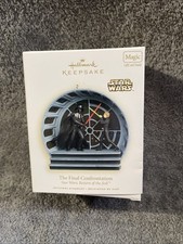 Star Wars The Final Confrontation Hallmark Keepsake Ornament NIB 2008