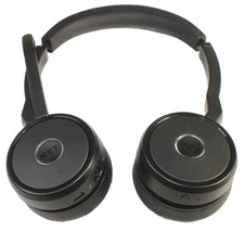 Lot of 2 Jabra Evolve 75  NXT UC-7000 Wireless Headsets with Noise Cancellation