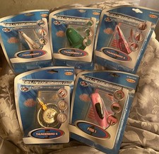 Thunderbirds 1, 2, 3, 5 and FAB 1 collectables FEVA  diecast models