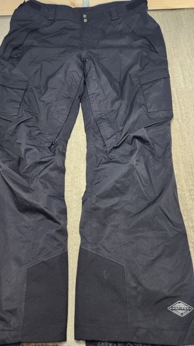 Columbia Snow Pants Men 2XLT Omni Tech Titanium Ski Board Black *READ Waterproof - Picture 3 of 13