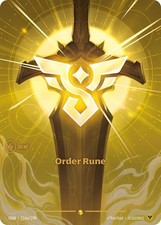 Order Rune (Alternate Art) | 214a/298 | Riftbound | Origins | Foil — live eBay listing
