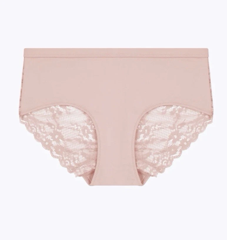 Sexy BREGA DE ENCAJE UNDERHOUTFIT Panty Pea Sky ROSA Mediana 912 Nueva con Etiquetas Minorista $24 Foto 2 de 4