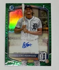 2025 Bowman Chrome 1st Green Auto Reptilian Cris Rodriguez-Detroit Tiger-/99