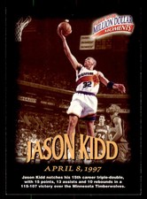 1997-98 Fleer #15 Jason Kidd Million Dollar Moments Phoenix Suns