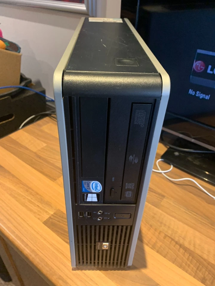 RETRO HP Compaq DC7800 Ultra-slim Desktop Computer Windows XP - GAMING VINTAGE ! - Image 3 of 4