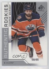 2018-19 Upper Deck SP Game Used Authentic Rookies 58/65 Cooper Marody #171 3xv