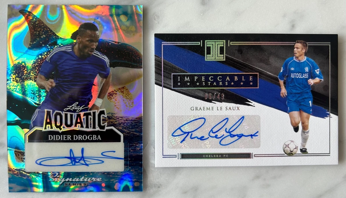 Panini Soccer Chelsea Autographed Sports Trading Cards