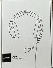 Bose A30 Aviation Headset -  Bluetooth - Dual GA Plug - Brand New