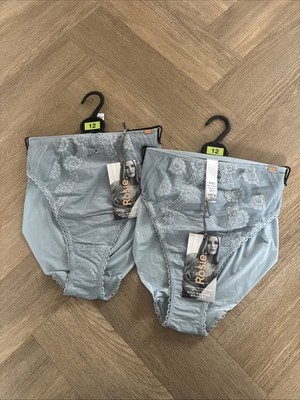 Marks and Spencer Rosie High Waisted High Leg Briefs Size 12
