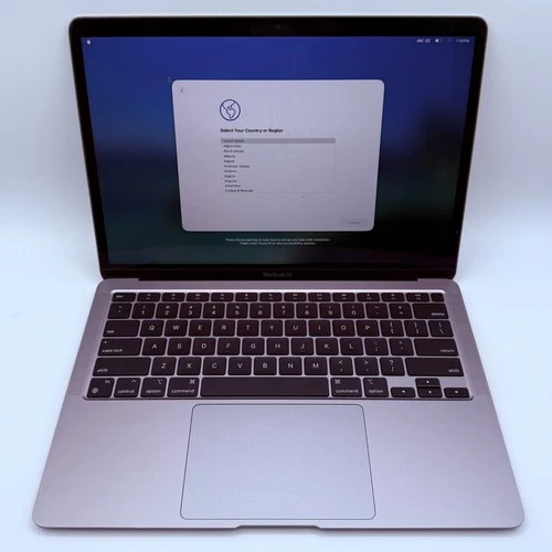 Apple MacBook Air 13" A2337 2020 M1 8GB RAM 256GB SSD Space Gray Tested Used thumbnail 2