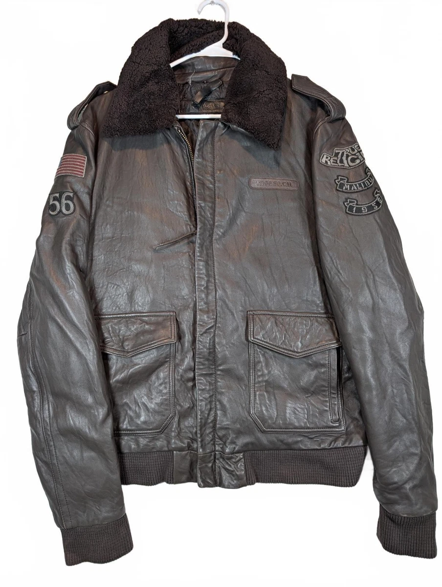 True Religion Coats, Jackets & Vests Leather Outer Shell for Men