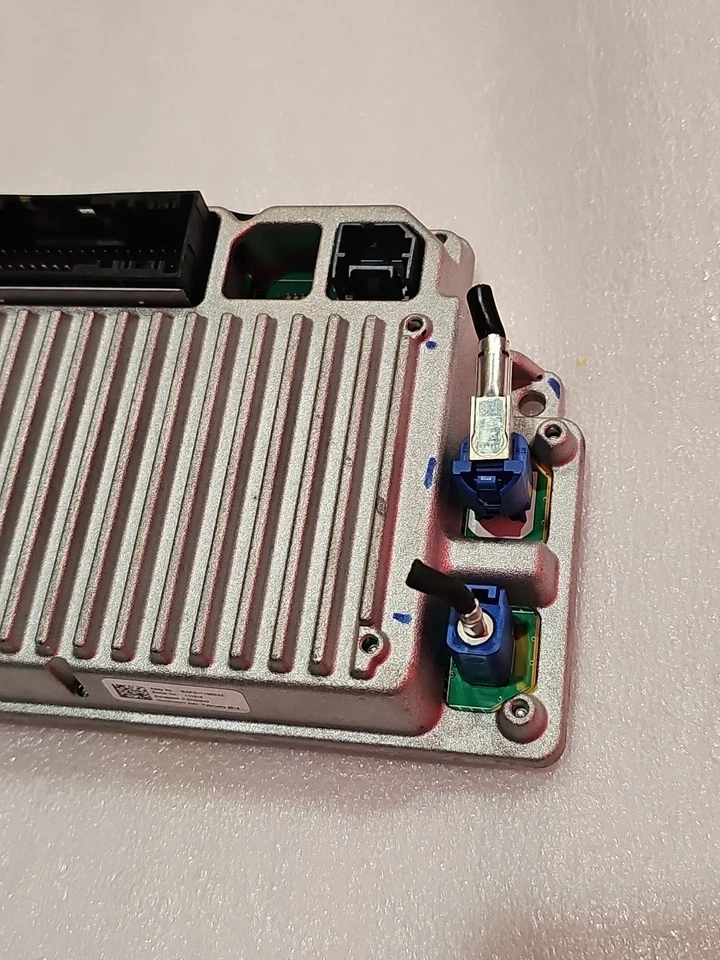 Ford Edge Sync 2018 radio pantalla de visualización tablero central delantero J2GT-14G370-ABE OEM Foto 3 de 4