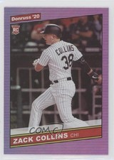 2020 Panini Donruss Retro 1986 Holo Purple Zack Collins (Base) #247 0h74