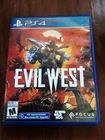 EVIL WEST - Playstation 4  Nice shape   USA/NTSC