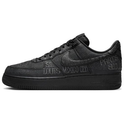 Nike Air Force 1 Low World Tour - Black - II1549-001