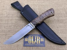 Maruschin Russland Jagdmesser Mammutzahn Custom Messer S390 Stahl Böhler HRC-68