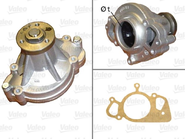 Wasserpumpe MotorküHlung Valeo 506913 FüR Rover Jaguar XJ Range XF XK Type L320-image