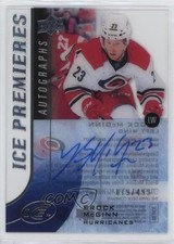 2015-16 Upper Deck Ice Premieres Auto 79/499 Brock McGinn #IPA-BM Auto 19ed