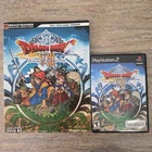 Dragon Quest VII + Strategy Guide Bundle Complete CIB PS2 CLEAN