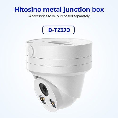 Cámara IP de seguridad compatible con HIK 4MP ColorVu MIC IR POE AI PG2343C WDR - Imagen 7 de 23