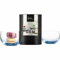 Eisch Dessertschalen 2Er Set Gem Dessertschale Dessert Schale Blau Ø 9.2 Cm