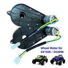 Caja De Cambios De Motor RS380 12V 6600RPM Para Dirección De Coches Eléctricos Infantiles – Reemplazo Compatible Con Control Remoto