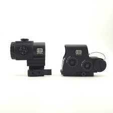 G43 3X Magnifier  558 Tactical Red/Green Dot Sight Clone w/ QD 20mm Mount