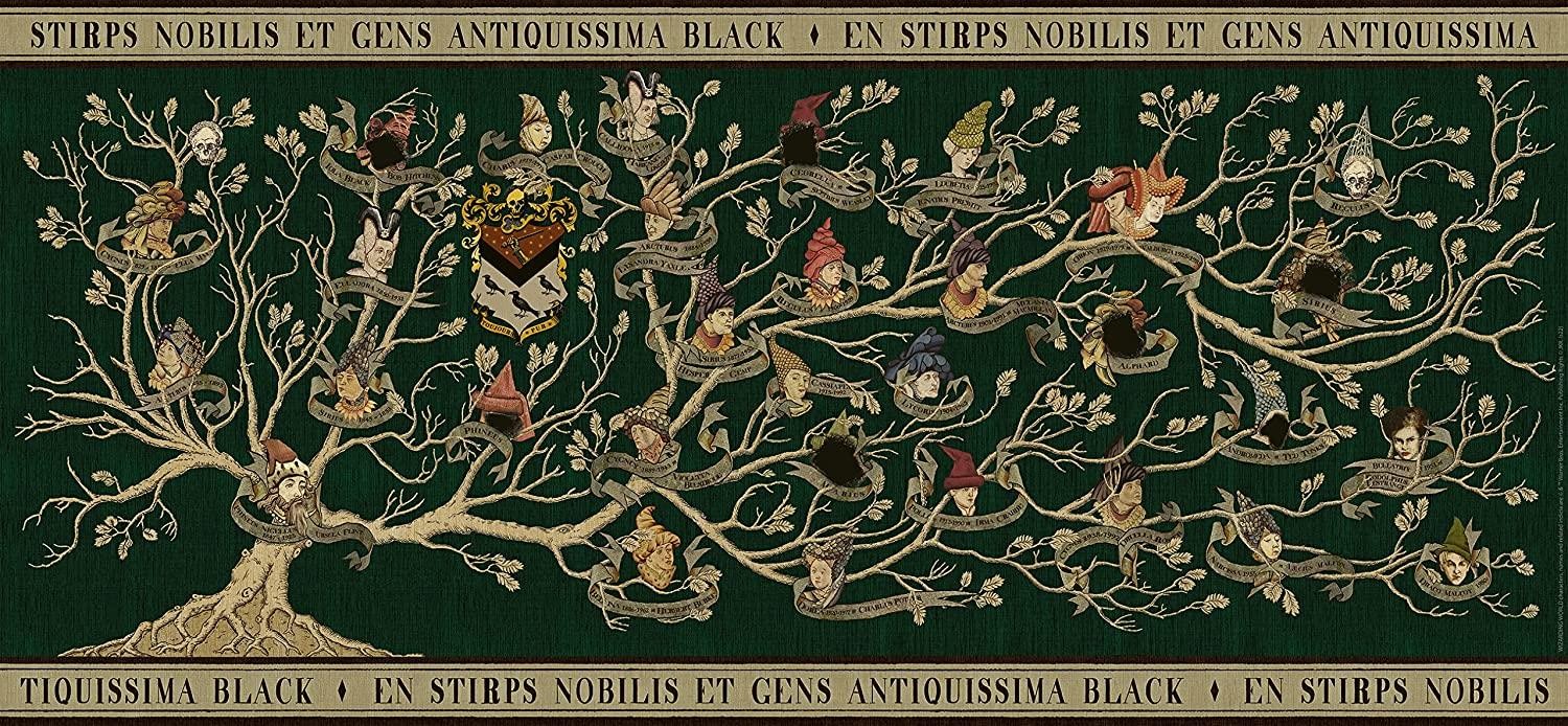 Ravensburger Harry Potter Black Family Tree Jigsaw Puzzle 2000 Pieces DAMAGED