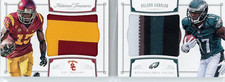 2015 Panini National Treasures Rookie Dual Patch #NHB-NA Nelson Agholor 14 of 25
