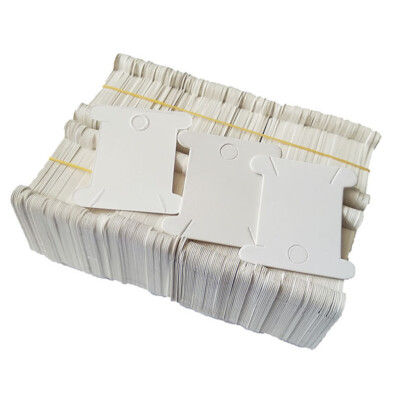 400Pcs Floss Bobbins Embroidery Thread Bobbin Winding Board DIY Tool Holder